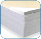 adjustable bed memory foam toppers
